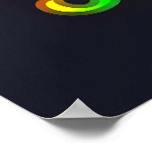 369 Zahlen Poster (Ecke)