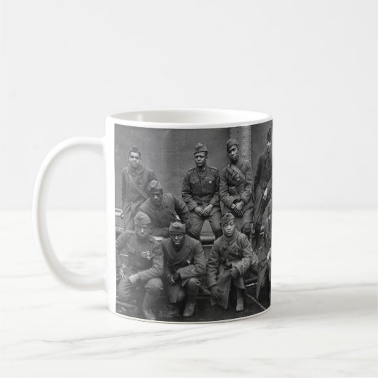 369th New- YorkNationalgarde Harlem Hellfighters Kaffeetasse (Links)