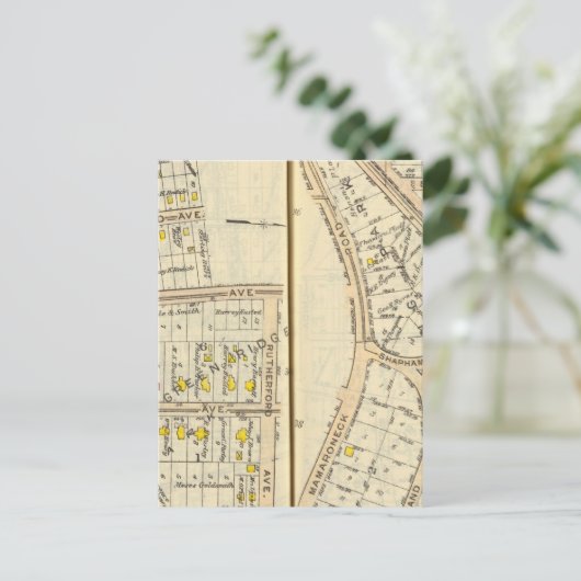 36-37 Weiße Ebenen Postkarte (Stehend Vorderseite)