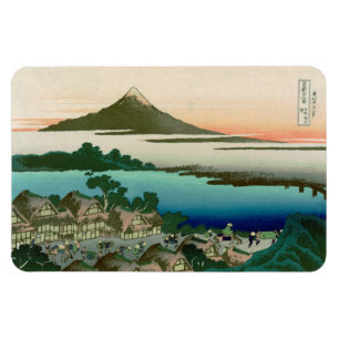 36 Ansichten des Berges Fuji, Hokusai Feine Vintag Magnet