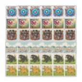 36 Assorted stickers steampunk and animals Aufkleber (Vorderseite)