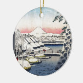 36 Ausblicke auf den Fuji Keramikornament (Links)