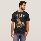 36 Beste Deutsche Schäferhund-Mutter jemals Deutsc T-Shirt (Vorne ganz)