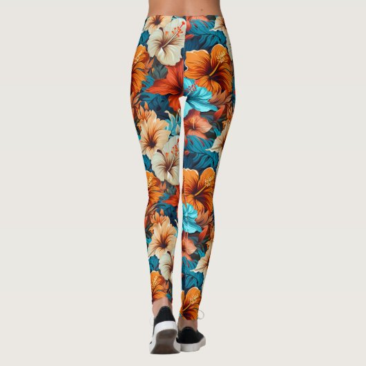 #36 Floral Pattern Leggings (Rückseite)