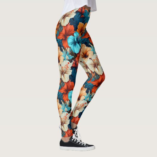 #36 Floral Pattern Leggings (Rechts)