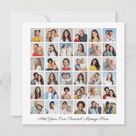 36 Foto Collage Fügen Sie Ihre eigene Grußkarte hi