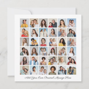 36 Foto Collage Fügen Sie Ihre eigene Grußkarte hi