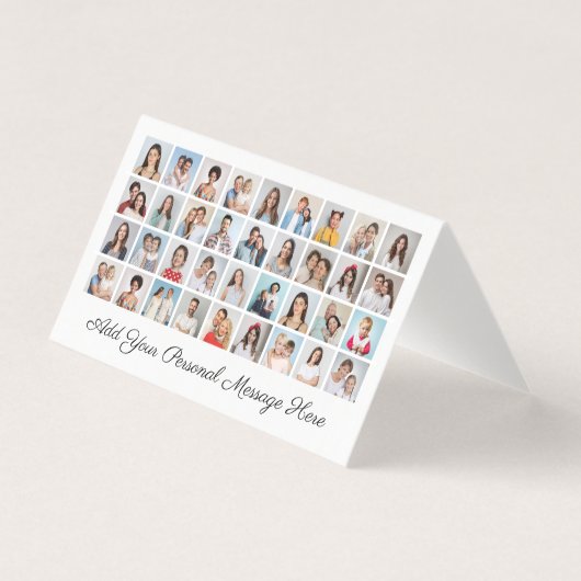 36 FotoCollage Hinzufügen Ihres Grußkarten-Pakets (Vorderseite)