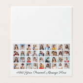 36 FotoCollage Hinzufügen Ihres Grußkarten-Pakets (Außenseite Aufgefaltet)