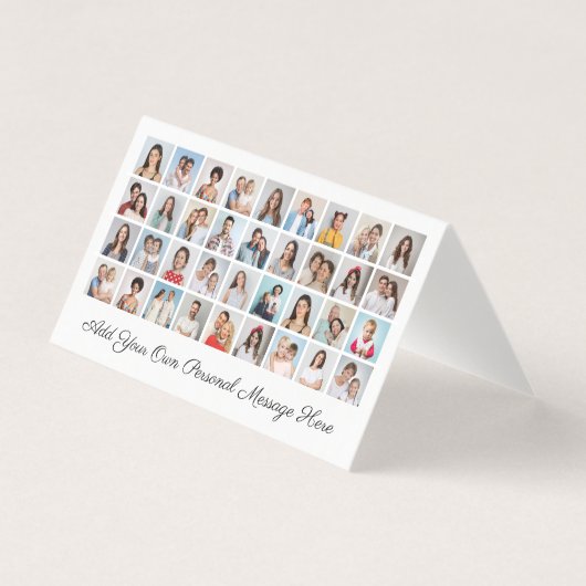 36 FotoCollage Hinzufügen Ihres Grußkarten-Pakets (Vorderseite)