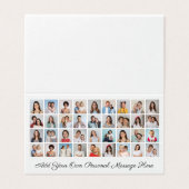 36 FotoCollage Hinzufügen Ihres Grußkarten-Pakets (Außenseite Aufgefaltet)