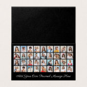 36 FotoCollage Hinzufügen Ihres Grußkarten-Pakets (Außenseite Aufgefaltet)