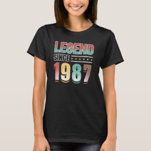36. Geburtstag 36 Jahre alte Legende seit 1987 T-Shirt