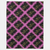 36. Geburtstag Fleecedecke (Vorderseite)