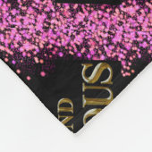 36. Geburtstag Fleecedecke (Ecke)