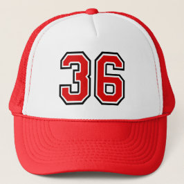 36. Geburtstag klassischer LKW-Hut Truckerkappe