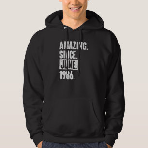 36. Geburtstag Phantastisch seit Juni 1988 Hoodie