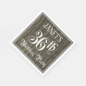 36. Geburtstagsparty - Extravagantes Drehbuch, Imi Serviette (Ecke)