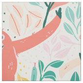 (36 in) Jungle Happy Animal Muster helle Farben Stoff (Muster)