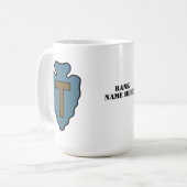 36. Infanterie-Division-Abzeichen - anpassbar Kaffeetasse (Vorderseite Links)