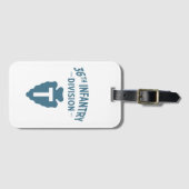 36. Infanterie-Division-Abzeichen Gepäckanhänger (Vorderseite (Horizontal))