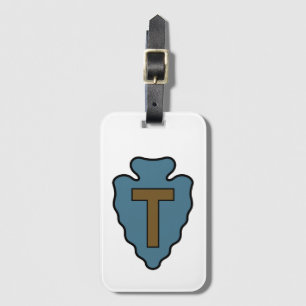 36. Infanterie-Division-Abzeichen Gepäckanhänger