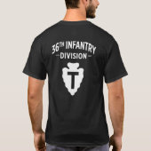 36. Infanterieabteilung (Weiß) T - Shirt (Rückseite)
