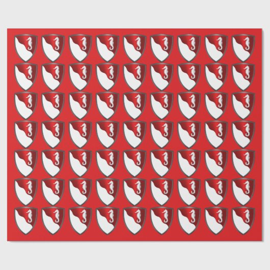 36. Ingenieurbrigade "Rugged" Geschenkpapier (Flach)