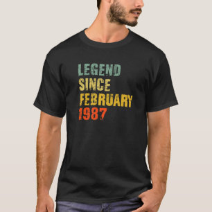 36 Jahre alt 36. Geburtstag seit 1. Februar T-Shirt