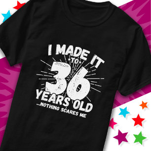 36 Jahre alt Sarcastic Meme Funny 36. Geburtstag T-Shirt