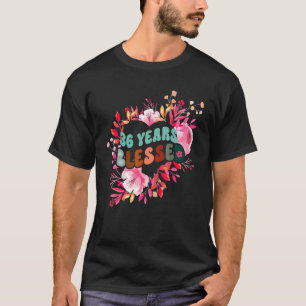 36 Jahre Herzinfarkt Blume Geburtstagsfeier T-Shirt