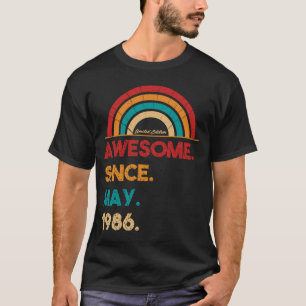 36 Jahre Phantastisch seit Mai 1986 36. Geburtstag T-Shirt