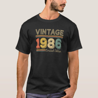 36 Jahre Vintag 1986 36. Geburtstag T-Shirt