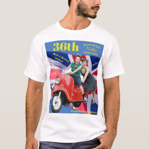 36. Jährliche ausgereifte VELO MitKundgebung 2018 T-Shirt