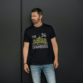 36 Kammern Temple Retro Design - Vintager Stil T-Shirt