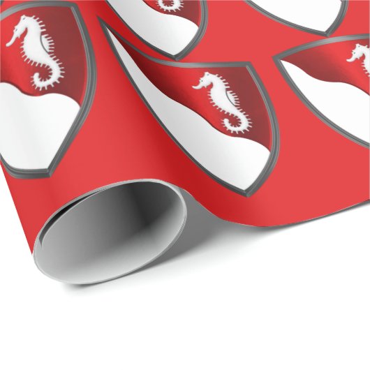 36. Pionierbrigade „Rugged“ Geschenkpapier (Rolleneckpunkt)