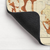 36 römische Katholiken, Methodisten 1890 Mousepad (Ecke)