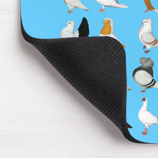 36 Taube Mousepad (Ecke)