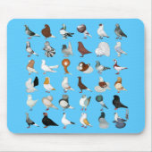 36 Taube Mousepad (Vorne)