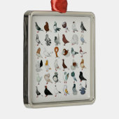 36 Taube Ornament Aus Metall (Rechts)