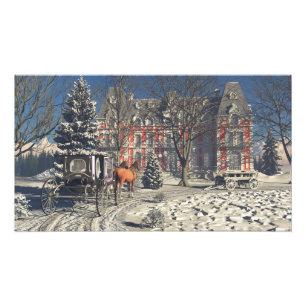 36"x24" Papierplakat w' "Christmas Ansammlung" Bil Fotodruck