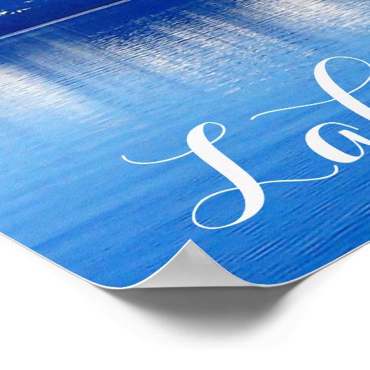 36" X 12" GROSSER SEE TAHOE POSTER (MATTE) (Ecke)