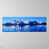36" X 12" GROSSER SEE TAHOE POSTER (MATTE) (Vorne)
