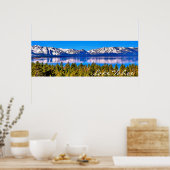 36" X 12" LANDSCHAFTLICHER SEE TAHOE POSTER PREMIU (Küche)