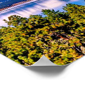 36" X 12" SCHÖNER SEE TAHOE POSTER (MATTE) (Ecke)