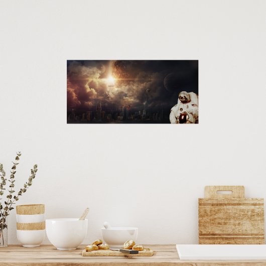 36" x 12", Value Poster Paper (Matte) (Küche)