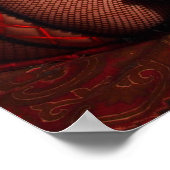 36" x 24", Chrissy Kittens Fishnet Legs Poster (Ecke)