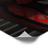 36" x 24" Chrissy Kittens Red Bottom Poster (Ecke)