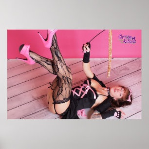 36" x 24" Chrissy Kittens The Kitten Waves Hi! Poster