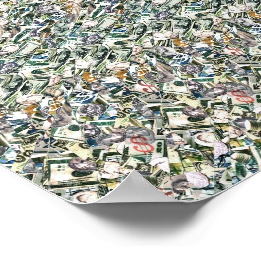 36" x 24" "Financial Vision" 3D Magic Eye® Poster (Ecke)